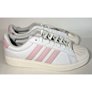Adidas Streettalk Women's Casual Athletic Shoe Pink/White JP8286 Size 11 NEW